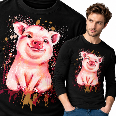 LONGSLEEVE ZWIERZĘTA ŚWINKA